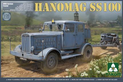 Takom 1/35 German WWII Hanomag SS100 Tractor Kit