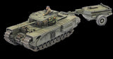 Tamiya 1/48 British Churchill Mk VII Crocodile Tank (New Tool) Kit