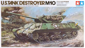 Tamiya 1/35 US M10 Tank Destroyer Kit