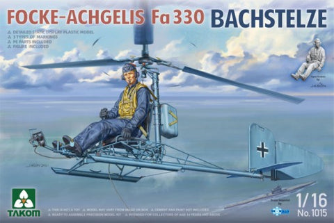 Takom 1/16 Focke Achgelis Fa330 Bachstelze Gyrocopter w/Figure Kit