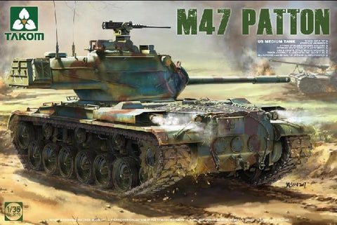 Takom 1/35 US M47/G Patton Medium Tank (2 in 1) Kit