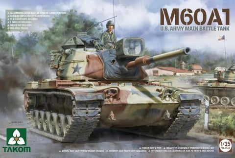 Takom 1/35 US Army M60A1 Main Battle Tank Kit