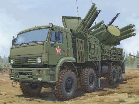 Trumpeter 1/35 Russian 72V6E4 Combat Vehicle of 96K6 Pantsir-S1 ADMGS (New Tool) Kit