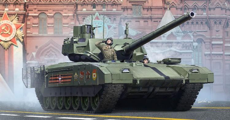 Trumpeter Military Models 1/35 Russian T14 Armata Main Battle Tank (New Tool) Kit