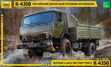 Zvezda 1/35 Russian K4326 2-Axle Military Truck Kit