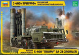 Zvezda 1/72 Russian S400 Triumf SA21 Growler Missile Launch Vehicle Kit