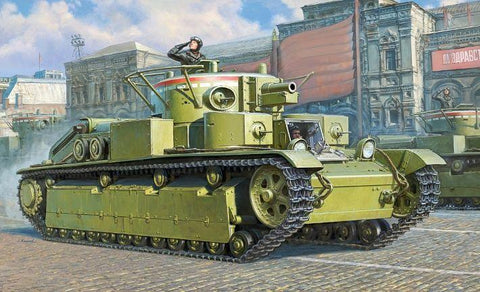 Zvezda 1/35 Soviet T28 Medium Tank Kit – Military Model Depot
