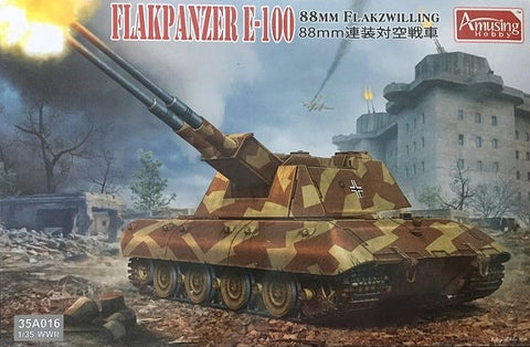 Amusing Hobby 1/35 Flakpanzer E-100 8.8cm Flakzwilling Kit